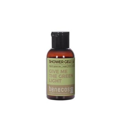 BENECOS GEL DE BAÑO te verde mini viaje 50ml. BIO VEGANO