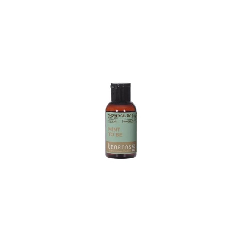 BENECOS GEL DE BAÑO 2en 1 menta mini viaje 50ml. BIO VEGAN BENECOS GEL DE BAÑO 2en 1 menta mini viaje 50ml. BIO VEGAN