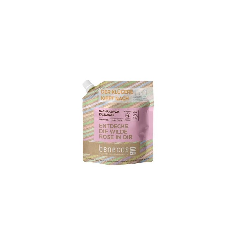 GEL DE BAÑO rosa m.recarga 500ml. BIO VEGANO GEL DE BAÑO rosa m.recarga 500ml. BIO VEGANO