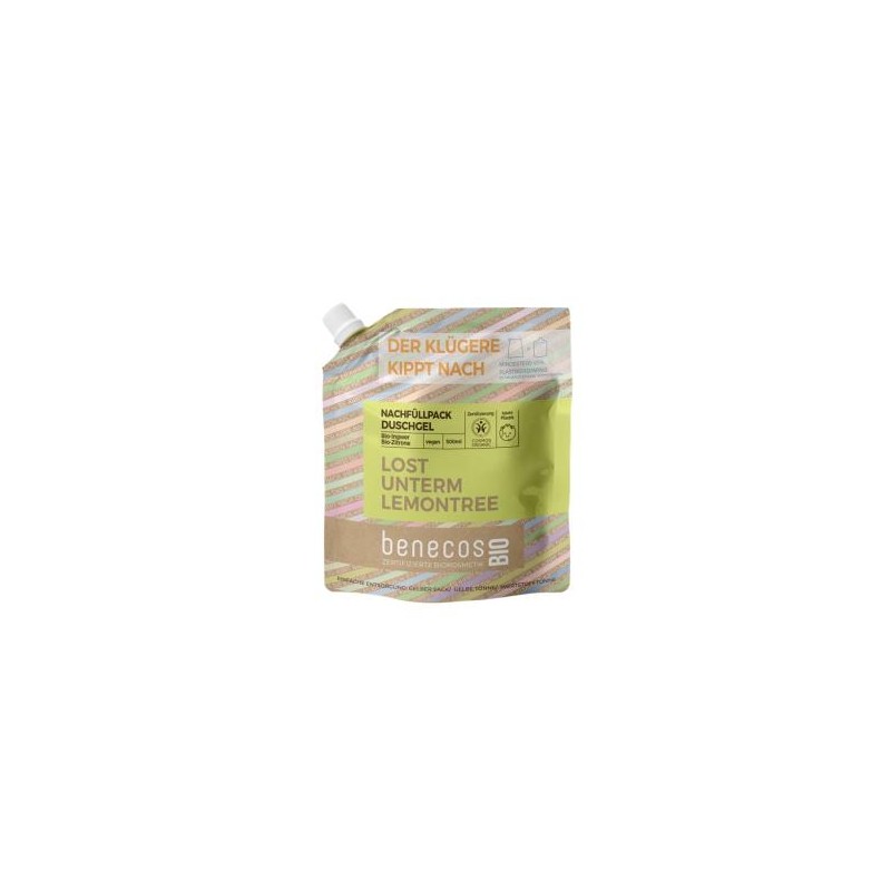 GEL DE BAÑO jengibre y limo recarga 500m BIO VEGAN GEL DE BAÑO jengibre y limo recarga 500m BIO VEGAN