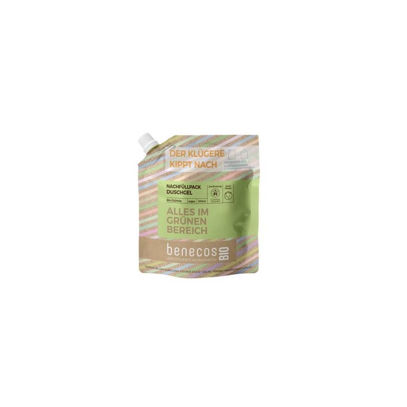 BENECOS GEL DE BAÑO te verde recarga 500ml. BIO VEGANO BENECOS GEL DE BAÑO te verde recarga 500ml. BIO VEGANO