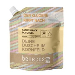 BENECOS GEL DE BAÑO avena 500ml. BIO VEGANO