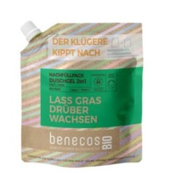 GEL DE BAÑO 2en 1 cañamo recarga 500ml  BIO VEGANO