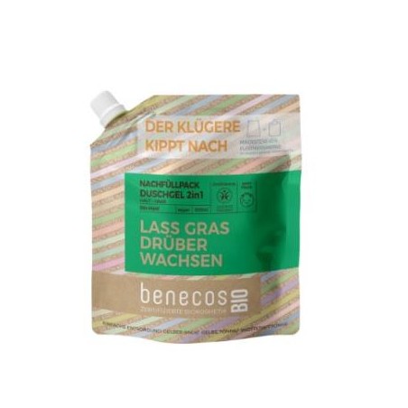 GEL DE BAÑO 2en 1 cañamo recarga 500ml  BIO VEGANO
