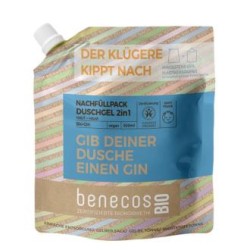BENECOS GEL DE BAÑO 2en 1 ginebra 500ml. BIO VEGANO