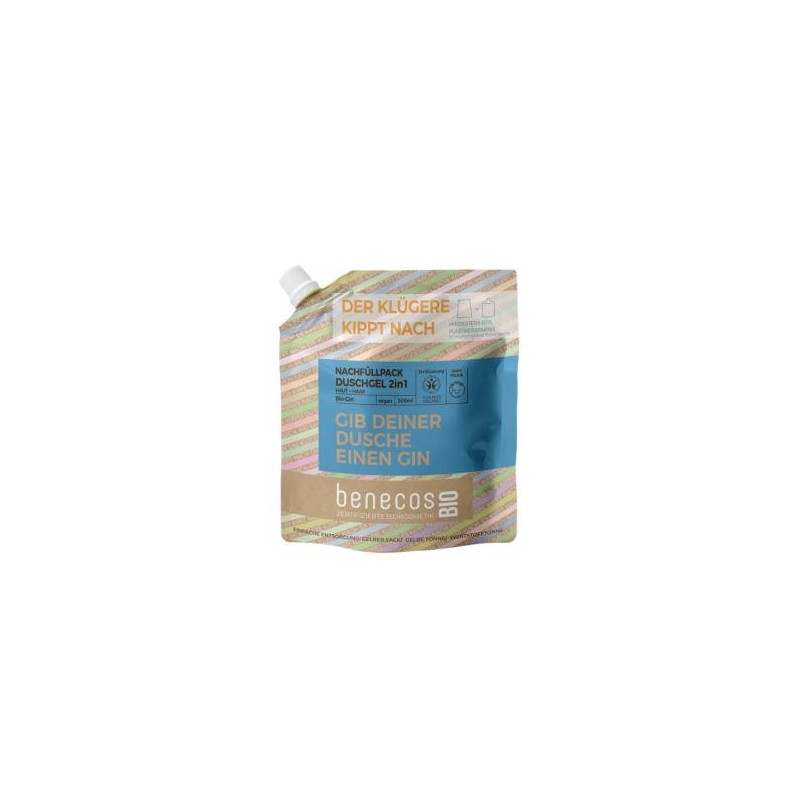 BENECOS GEL DE BAÑO 2en 1 ginebra 500ml. BIO VEGANO BENECOS GEL DE BAÑO 2en 1 ginebra 500ml. BIO VEGANO