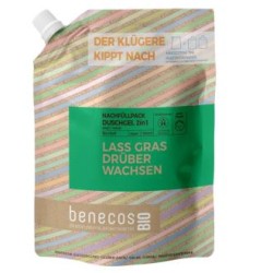 BENECOS GEL DE BAÑO 2en 1 cañamo recarga 1lt. BIO VEGANO