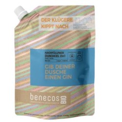 BENECOS GEL DE BAÑO 2en 1 ginebra 1lt. BIO VEGANO