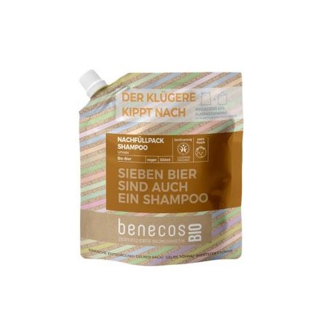 CHAMPU UNISEX cerveza recarga 500ml. BIO VEGANO