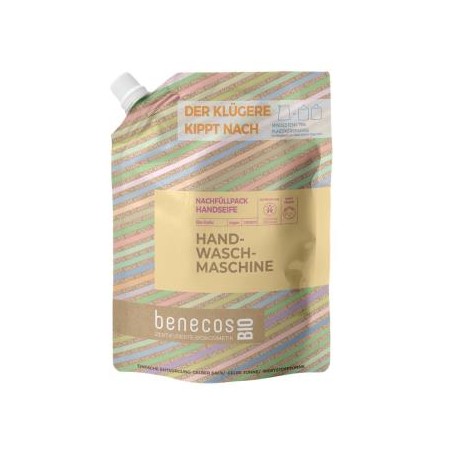 BENECOS JABON DE MANOS avena recarga 1lt. BIO VEGANO