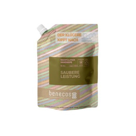 BENECOS JABON DE MANOS oliva recarga 1lt. BIO VEGANO