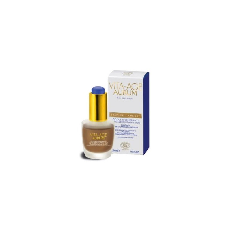 VITA-AGE AURUM serum regenerador antiedad 30ml. VITA-AGE AURUM serum regenerador antiedad 30ml.