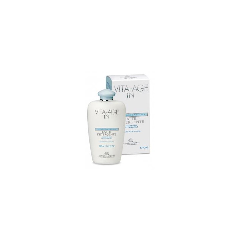 BOTTEGA DI LUNGAVITA VITA-AGE IN leche limpiadora facial 200ml. BOTTEGA DI LUNGAVITA VITA-AGE IN leche limpiadora facial 200ml.