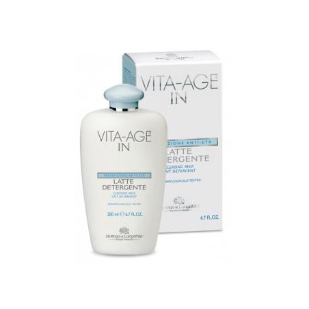 BOTTEGA DI LUNGAVITA VITA-AGE IN leche limpiadora facial 200ml.