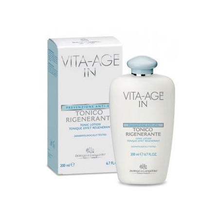 BOTTEGA DI LUNGAVITA VITA-AGE IN tonico regenerante facial 200ml.