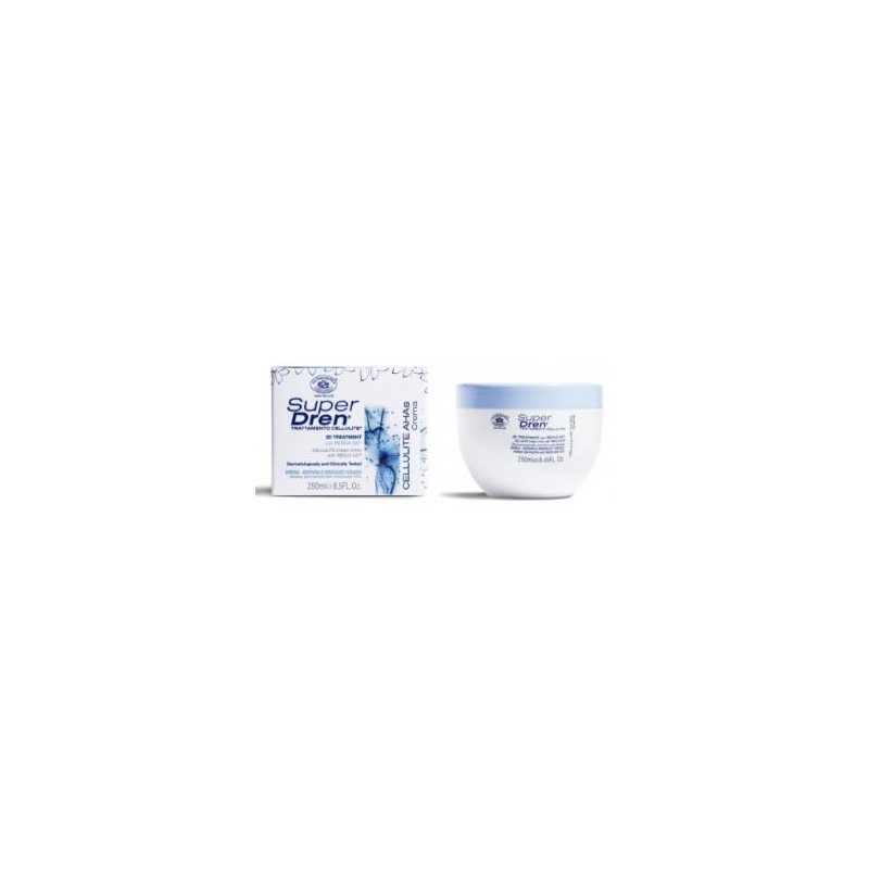 SUPER DREN crema anticelulitica con AHAS 250ml. SUPER DREN crema anticelulitica con AHAS 250ml.