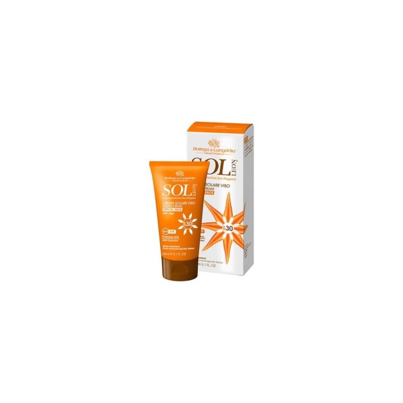 BOTTEGA DI LUNGAVITA SOL LEON crema facial solar SPF 30 alta prot. 50ml BOTTEGA DI LUNGAVITA SOL LEON crema facial solar SPF 30 alta prot. 50ml