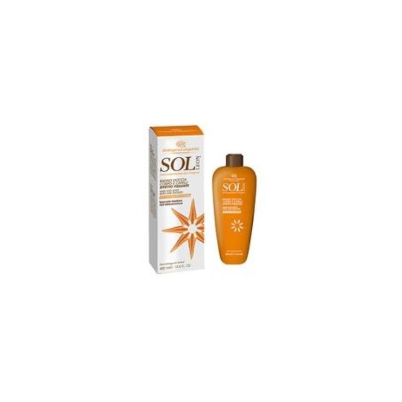 BOTTEGA DI LUNGAVITA SOL LEON gel de ducha cuerpo y cabello 400ml. BOTTEGA DI LUNGAVITA SOL LEON gel de ducha cuerpo y cabello 400ml.