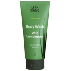 URTEKRAM WILD LEMONGRASS gel de baño 200ml. ECO VEGAN