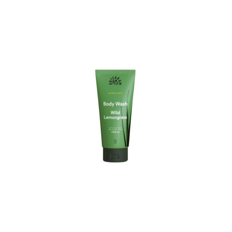 URTEKRAM WILD LEMONGRASS gel de baño 200ml. ECO VEGAN URTEKRAM WILD LEMONGRASS gel de baño 200ml. ECO VEGAN