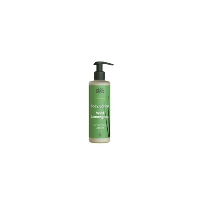 URTEKRAM WILD LEMONGRASS leche corporal 245ml. ECO