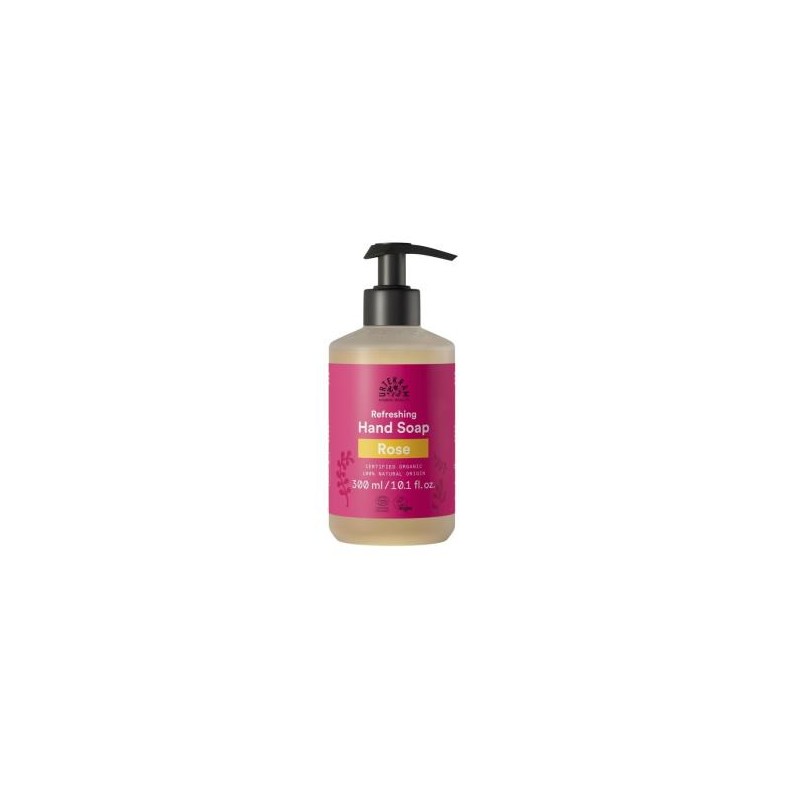 URTEKRAM JABON DE MANOS ROSA MOSQUETA 300ml. ECO VEGAN