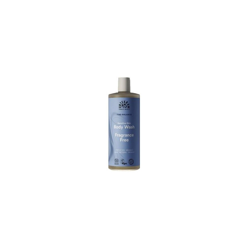 URTEKRAM FRAGANCE FREE gel de baño 500ml. ECO VEGAN