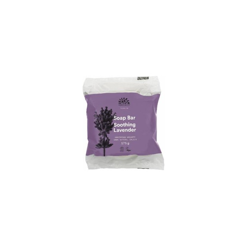 URTEKRAM SOOTHING LAVENDER pastilla jabon 175gr. ECO VEGAN