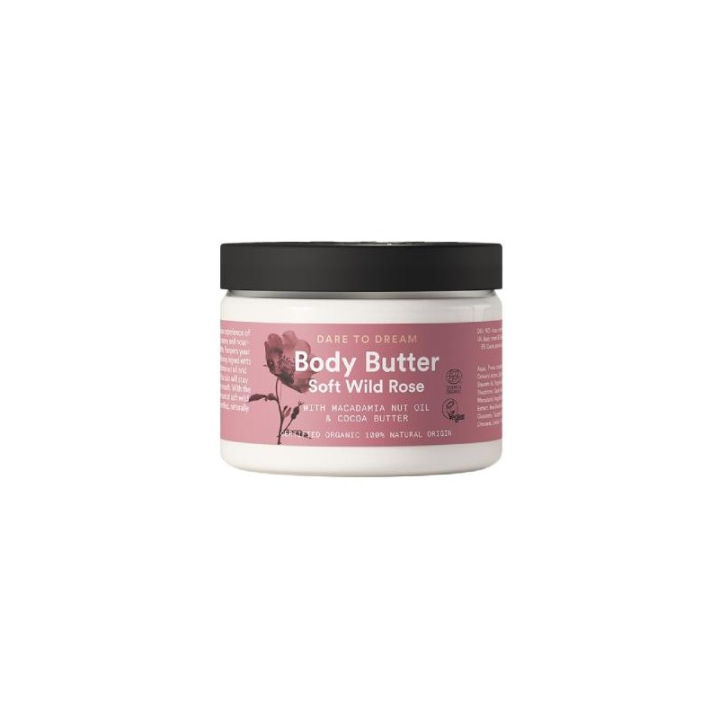 URTEKRAM SOFT WILD ROSE manteca corporal 150ml. ECO VEGAN URTEKRAM SOFT WILD ROSE manteca corporal 150ml. ECO VEGAN