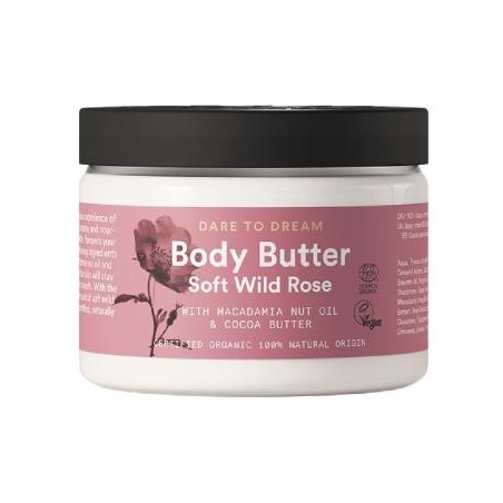 URTEKRAM SOFT WILD ROSE manteca corporal 150ml. ECO VEGAN