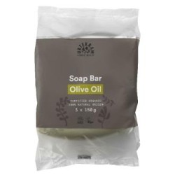 URTEKRAM PASTILLA DE JABON de aceite de oliva 3ud ECO VEGAN