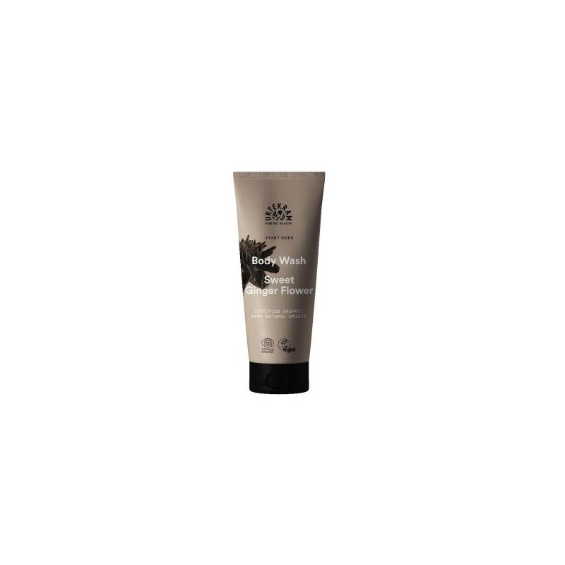 URTEKRAM SWEET GINGER gel de baño 200ml. ECO VEGAN URTEKRAM SWEET GINGER gel de baño 200ml. ECO VEGAN