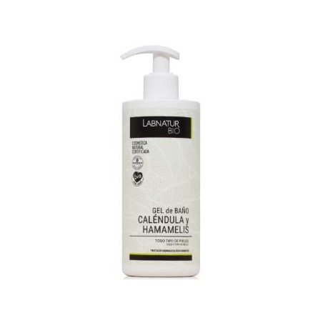 LABNATUR BIO GEL DE BAÑO calendula y hamamelis 450ml. BIO