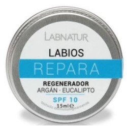 LABNATUR BIO BALSAMO LABIAL REPARA argan-eucalipto 15ml.