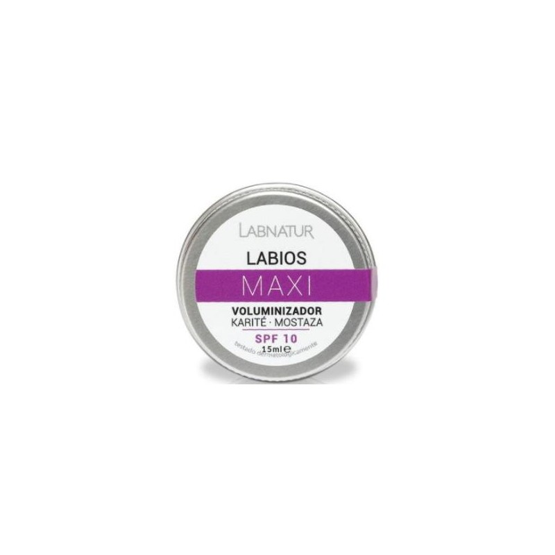 LABNATUR BIO BALSAMO LABIAL MAXI karite-mostaza 15ml. LABNATUR BIO BALSAMO LABIAL MAXI karite-mostaza 15ml.