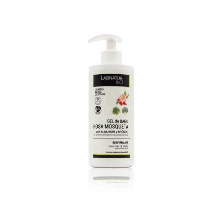 LABNATUR BIO GEL DE BAÑO rosa mosqueta-algas-brocoli 450ml. BIO