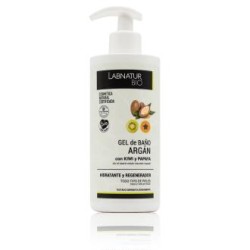 LABNATUR BIO GEL DE BAÑO argan kiwi y papaya 450ml. BIO