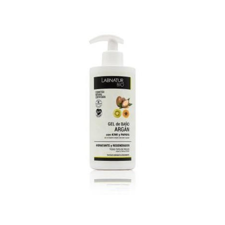 LABNATUR BIO GEL DE BAÑO argan kiwi y papaya 450ml. BIO