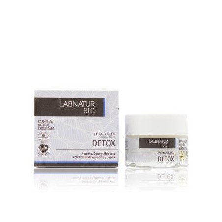 LABNATUR BIO CREMA FACIAL DETOX aguacate jojoba ginseng 50m BIO