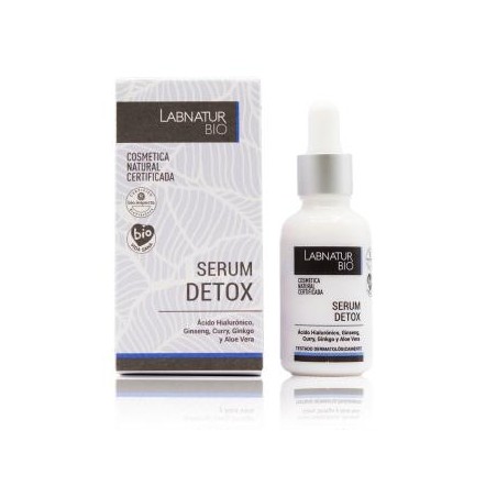 LABNATUR BIO SERUM  FACIAL DETOX ginseng curry ginkgo 30ml. BIO