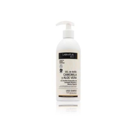 LABNATUR BIO GEL DE BAÑO camomila y aloe vera 450ml. BIO