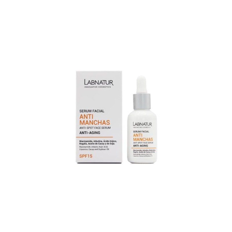 SERUM FACIAL antimanchas 30ml. LABNATUR SERUM FACIAL antimanchas 30ml. LABNATUR