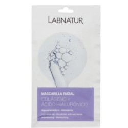 MASCARILLA FACIAL colageno-acido hialuronico 24srs.