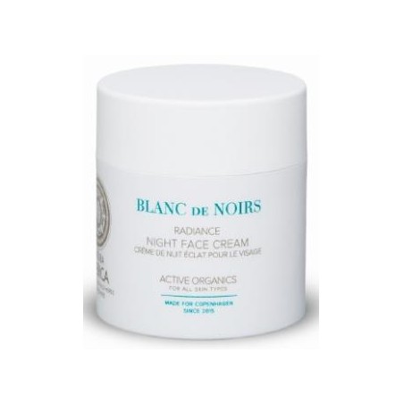 NATURA SIBERICA CREMA FACIAL NOCHE RADIANCE blanc des noirs 50ml.