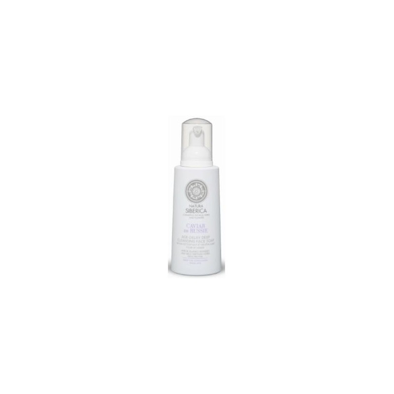 NATURA SIBERICA JABON FACIAL LIMPIEZA PROFUNDA caviar rusia 175ml.