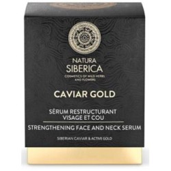NATURA SIBERICA CAVIAR GOLD serum reafirmante rostro-cuello 30ml.