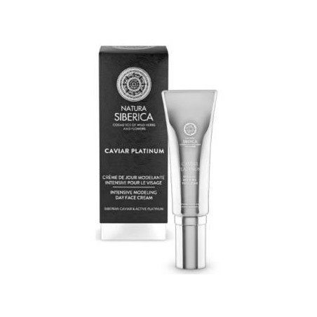 NATURA SIBERICA CAVIAR PLATINUM crema facial  dia remodeladora 30m