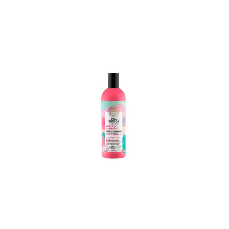 NATURA SIBERICA TAIGA gel de ducha rejuvenecimiento bayas 270ml.