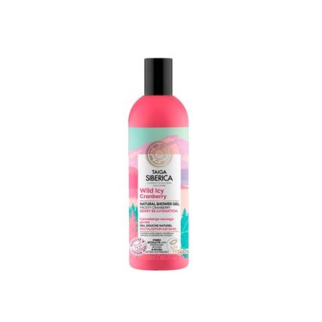 NATURA SIBERICA TAIGA gel de ducha rejuvenecimiento bayas 270ml.