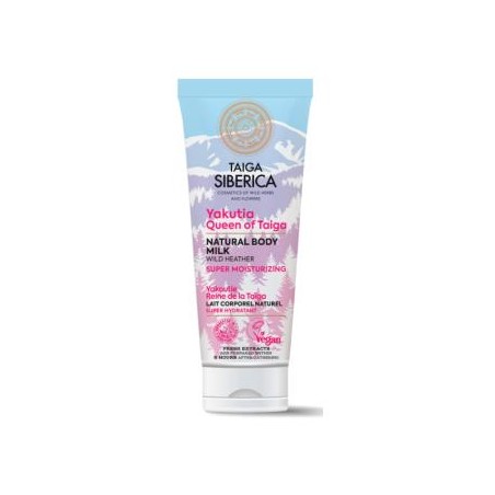 NATURA SIBERICA TAIGA leche corporal superhidratante 200ml.